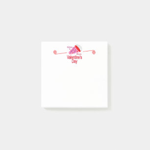Shout Out for Valentine's Day Post-it Notes