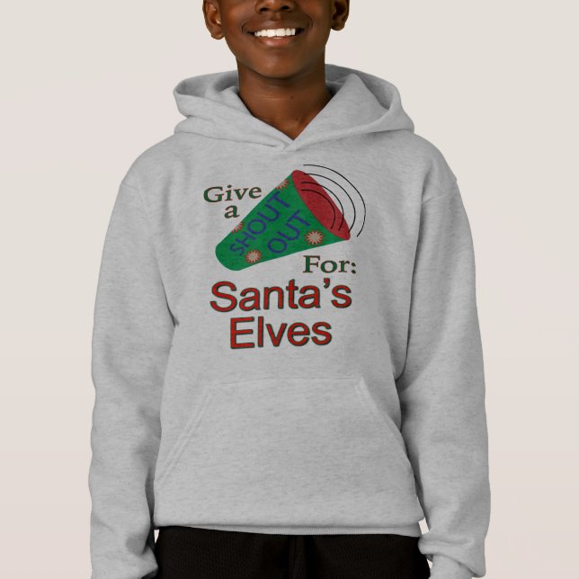 Shout Out pour Père Noël Elves (Devant)