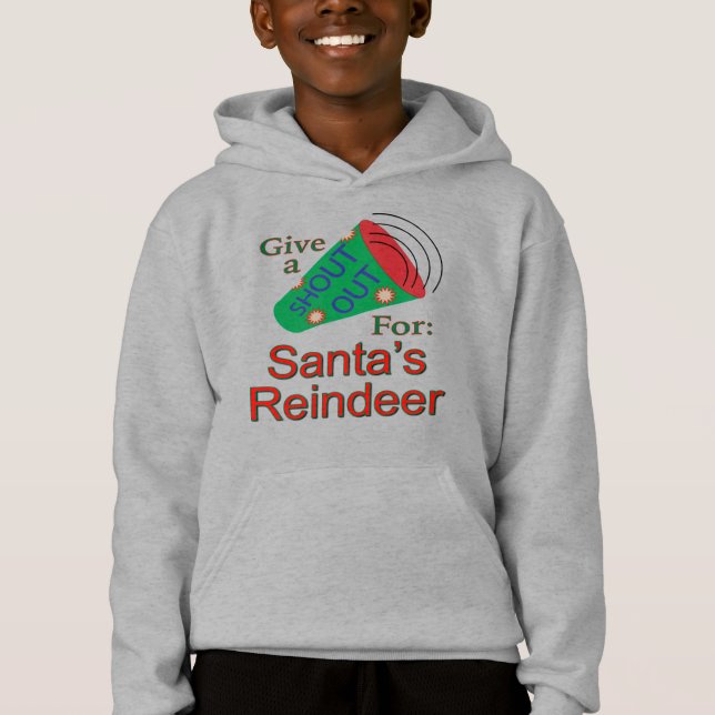Shout Out pour Père Noël Reindeer (Devant)