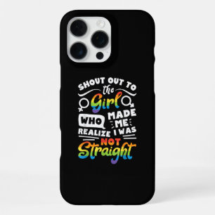 Shout Out to The Girl Lesbian Pride LGBT T Shirt G iPhone 16 Pro Max Case