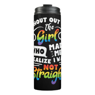 Shout Out to The Girl Lesbian Pride LGBT T Shirt G Thermal Tumbler