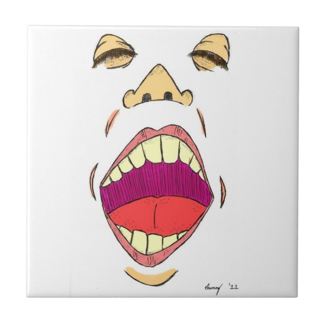 "Shout" Tile (Front)