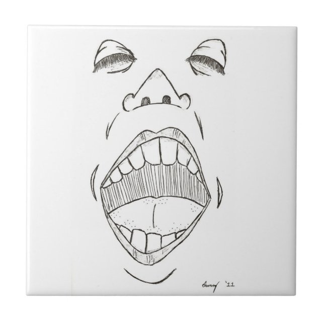 "Shout" Tile (Front)