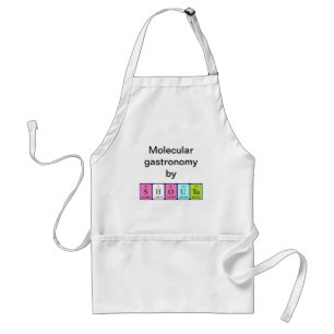 Shouta periodic table name apron