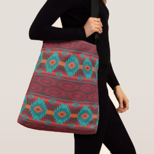 Shouthwestrn ethnic tribal pattern crossbody bag