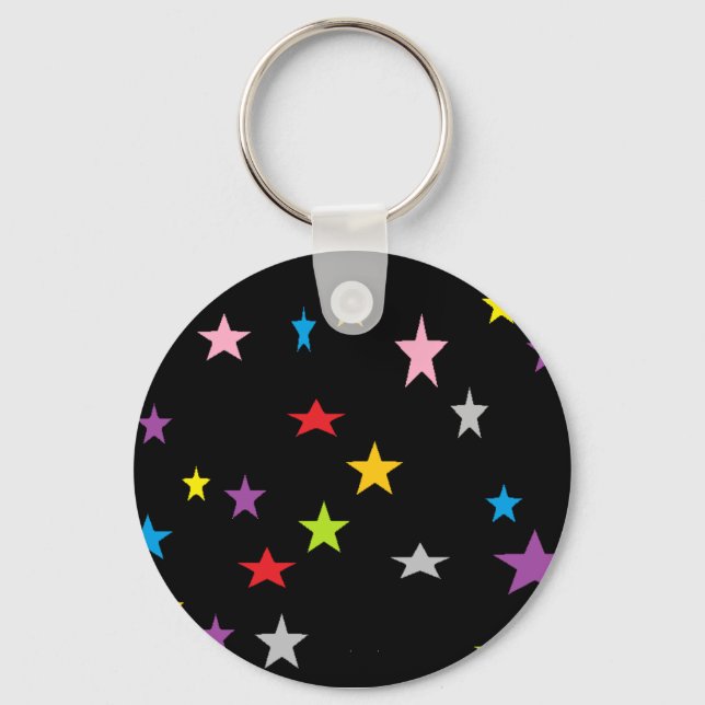 shouting stars keychain (Front)
