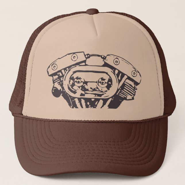 Shovelhead Trucker Hat (Front)