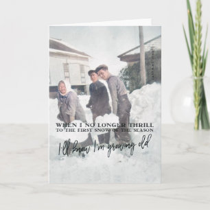 SHOVELING OUT Greeting Card