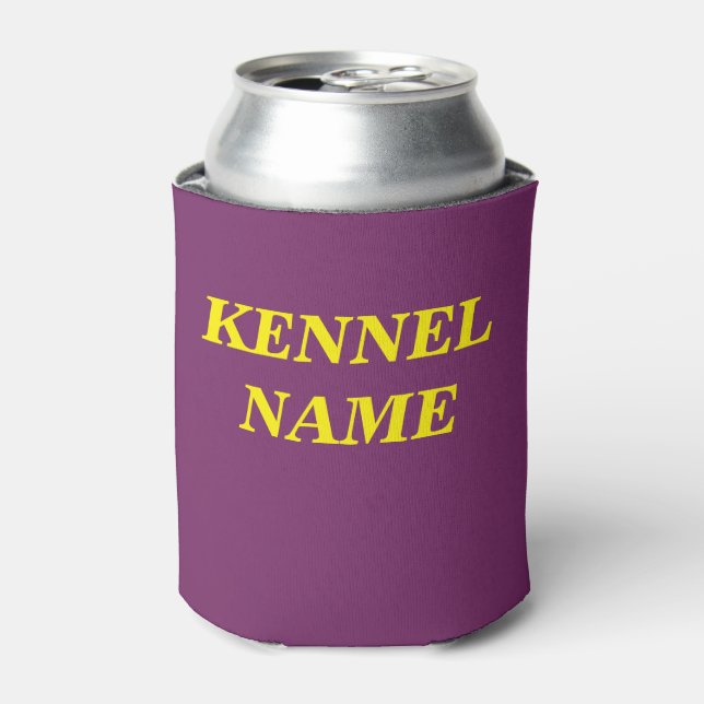 SHOW DOG PERSONALIZED COOLER (Can Front)