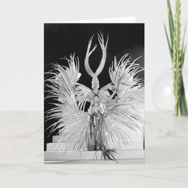 Show Girls Greeting Cards - Costume -1706632.jpg (Front)
