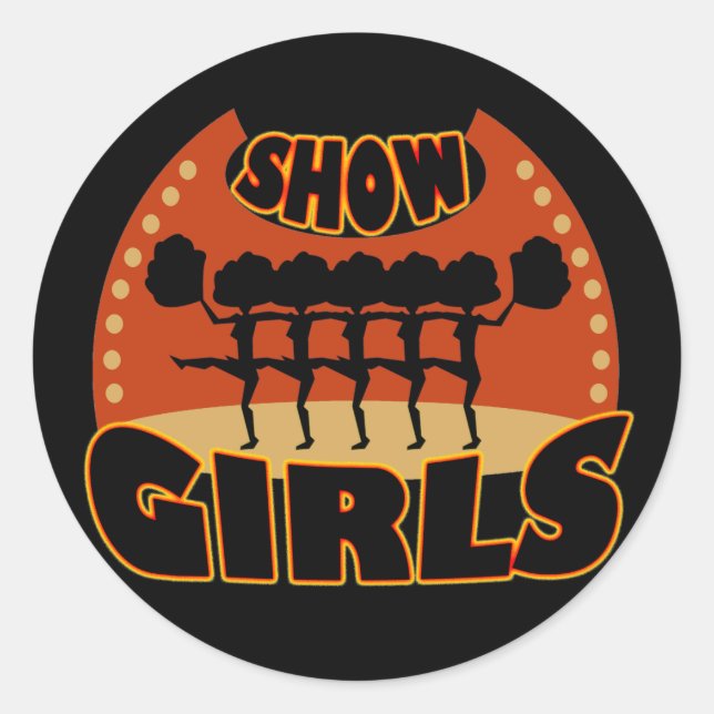 Show Girls Stickers (Front)
