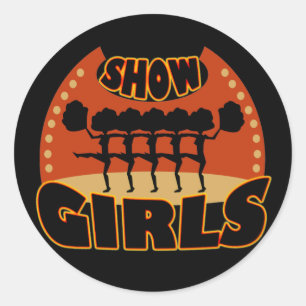 Show Girls Stickers