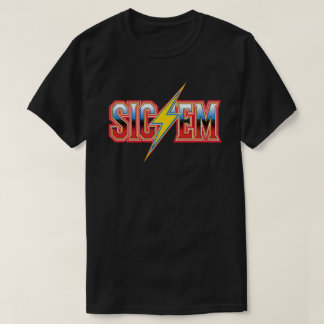 Show Highschool Football Spirit with Sic'Em T-Shirt