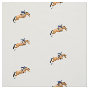 Show Jumper Horse Equestrian Fabric