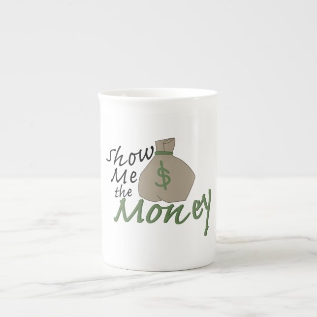 Show Me Bag Bone China Mug (Front)