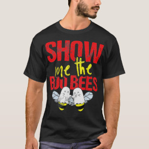 Show Me the Boo Bees Lazy DIY Halloween Costume Fu T-Shirt