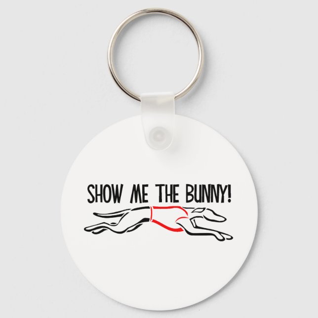 Show me the Bunny! Keychain (Front)