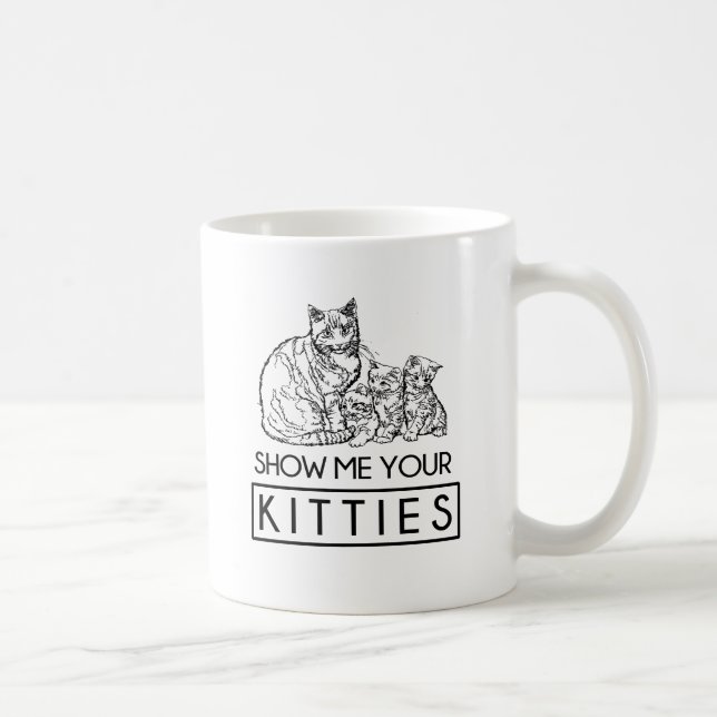 Show me your Kitties Coffee Mug (Right)