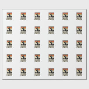 Show Me Your Kitties Vintage Cat Lover Design_1 Wrapping Paper