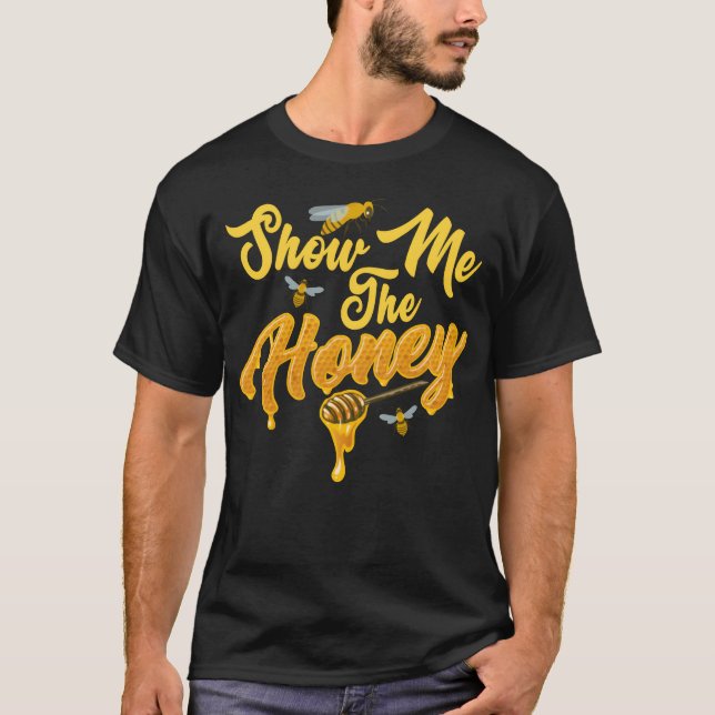 Show Mehe Honey Beekeeping Apiarist Beekeeper vint T-Shirt (Front)