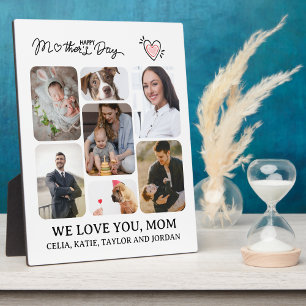 Show Mom You Care: Personalized Photo Keepsake Plaque