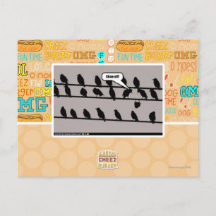 Show off! postcard