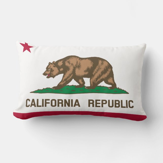 Show off your colors - California Lumbar Pillow (Front)
