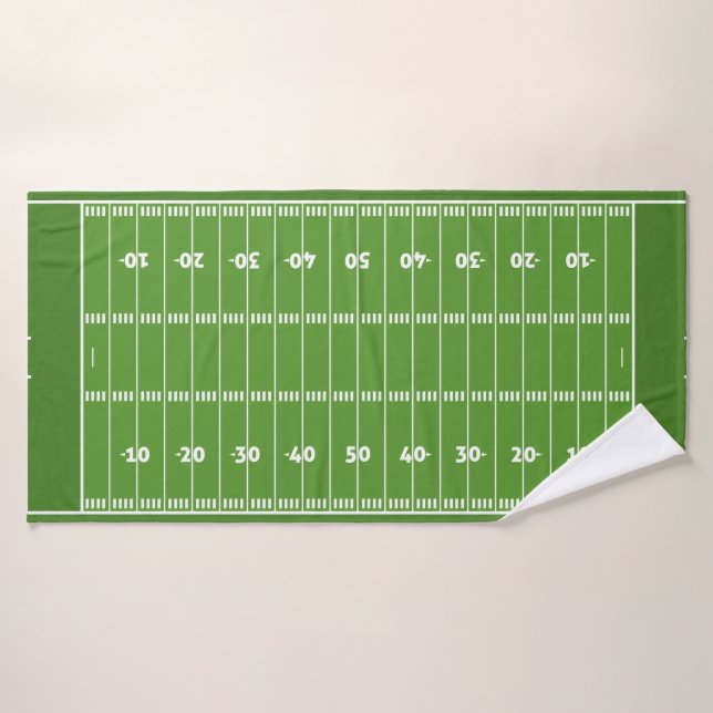 Show off your colors - Football Bath Towel Set (Bath Towel)