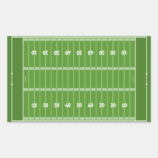 Show off your colors - Football Sticker (Front)