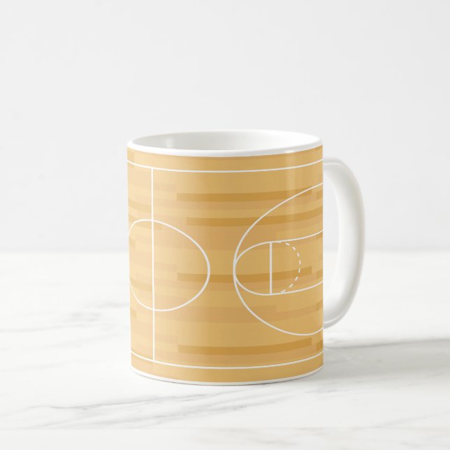 Show off your colours - Basketball Coffee Mug (Front Right)