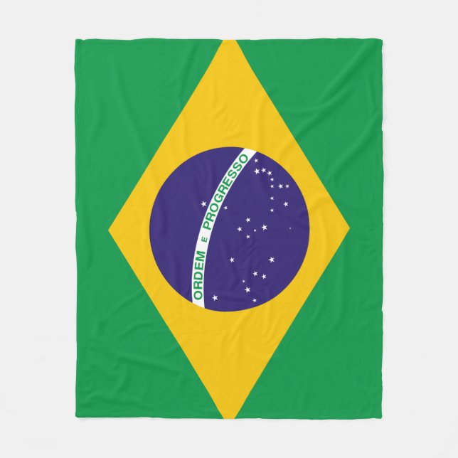 Show off your colours - Brazil Fleece Blanket (Front)