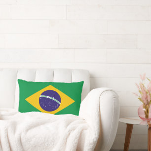 Show off your colours - Brazil Lumbar Pillow