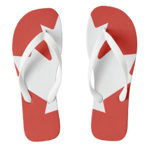 Show off your colours - Canada Flip Flops