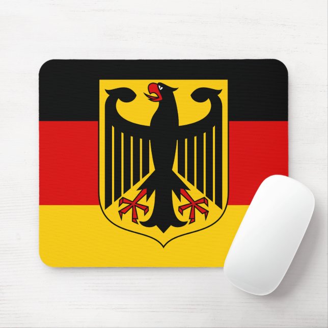 Show off your colours - Germany Mouse Pad (With Mouse)