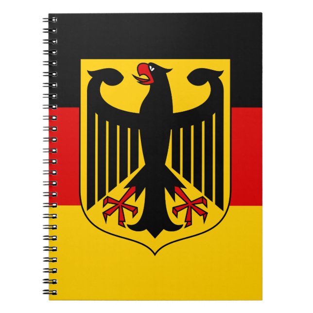 Show off your colours - Germany Notebook (Front)