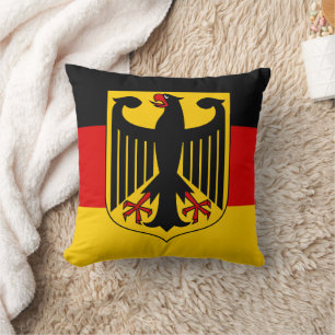 Show off your colours - Germany Throw Pillow