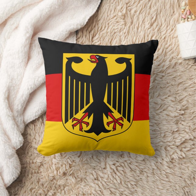 Show off your colours - Germany Throw Pillow (Blanket)