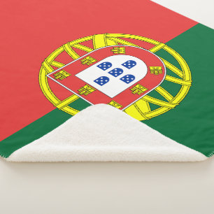 Show off your colours - Portugal Sherpa Blanket
