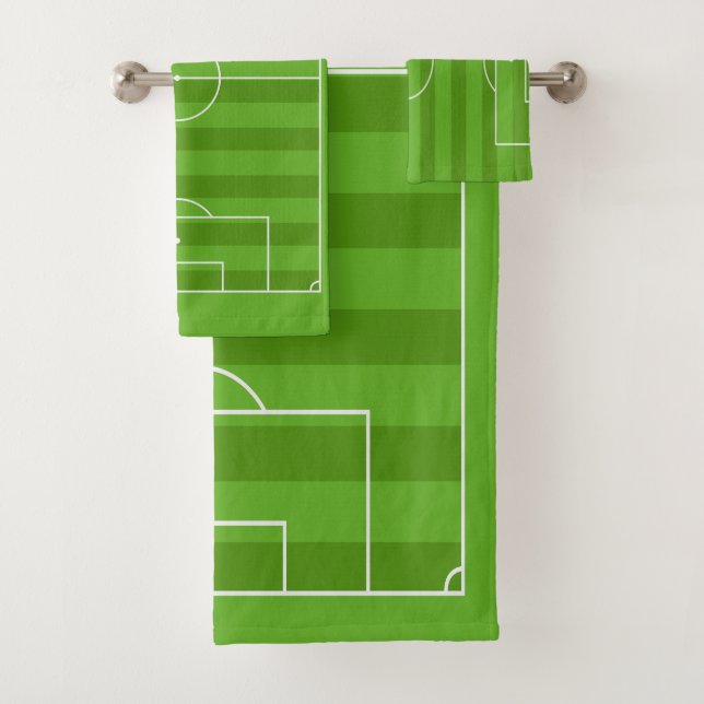 Show off your colours - Soccer Bath Towel Set (Insitu)