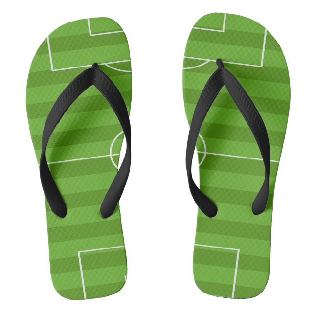 Show off your colours - Soccer Flip Flops (Footbed)