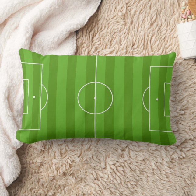 Show off your colours - Soccer Lumbar Pillow (Blanket)