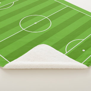 Show off your colours - Soccer Sherpa Blanket