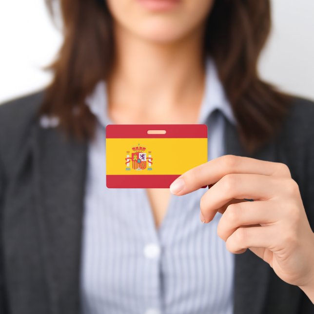 Show off your colours - Spain Badge (Presented)
