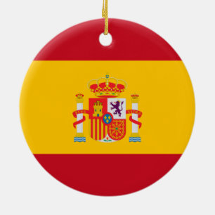 Show off your colours - Spain Ceramic Ornament