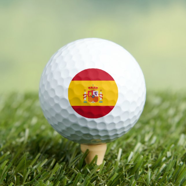 Show off your colours - Spain Golf Balls (Insitu Tee)