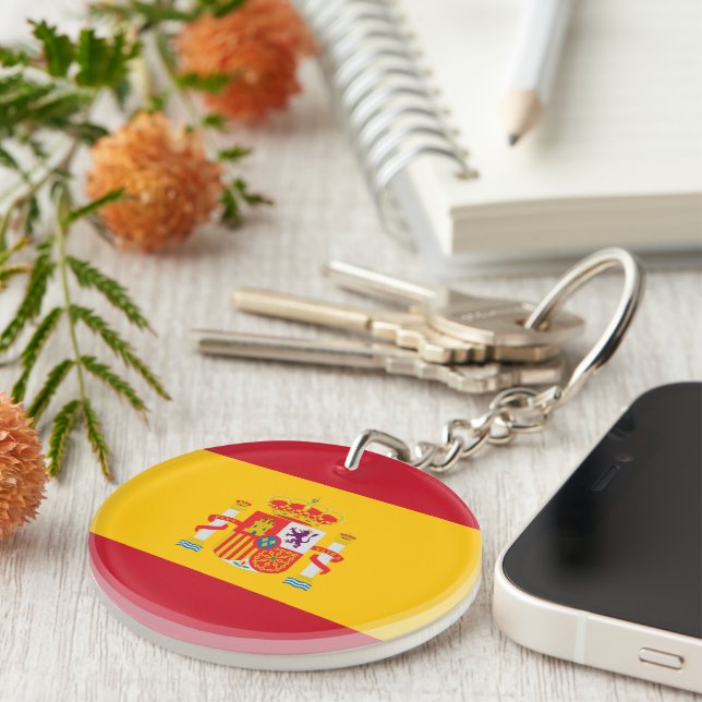 Show off your colours - Spain Keychain (Front Right)