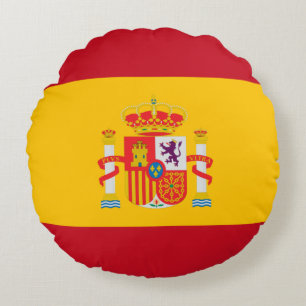 Show off your colours - Spain Round Pillow