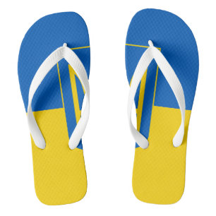 Show off your colours – Ukraine Flip Flops