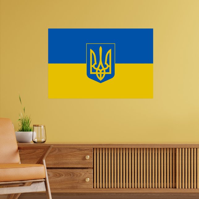 Show off your colours – Ukraine Poster (Living Room 2)