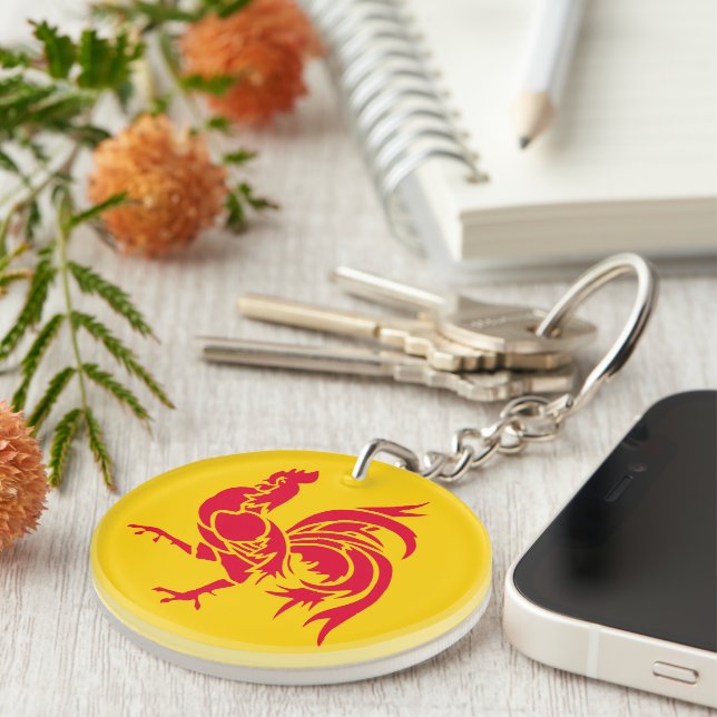 Show off your colours - Wallonie Keychain (Front Right)